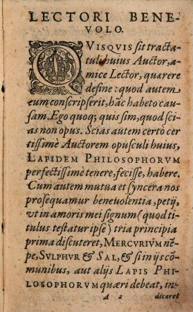 Dialogvs Mercvrii, alchymistae et natvrae