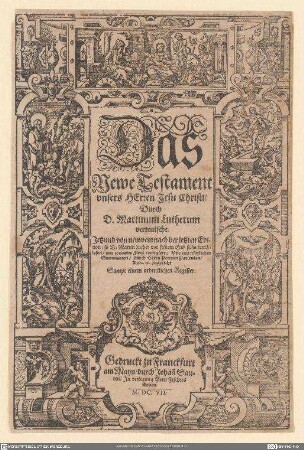 Das Newe Testament vnsers Herren Jesu Christi