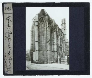 Erfurt, Barfüßerkirche : Außenansicht von NO