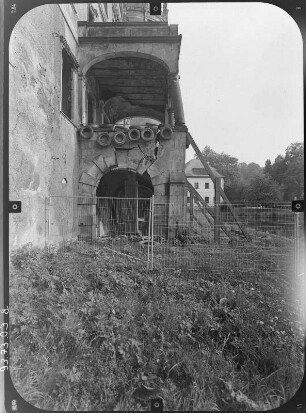 Bad Muskau, Ruine des Neuen Schlosses