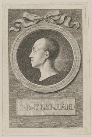 Bildnis des Johann August Eberhard