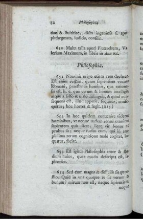 Philosophia.