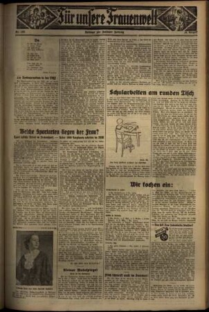 Zweite Ausgabe vom Mittwoch, den 26. August 1936.