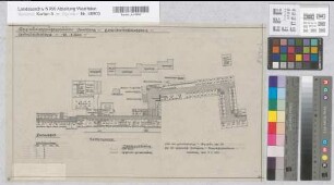 Arnsberg, Bezirksregierung, Hauptgebäude Seibertzstr. 1, Grundrissskizze Erdgeschoss