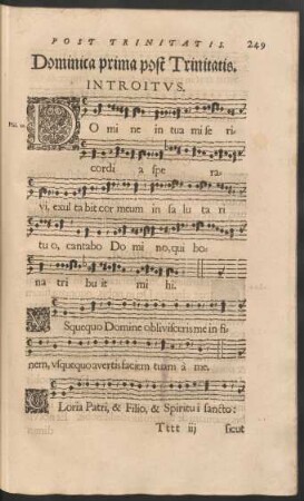Dominica prima post Trinitatis.