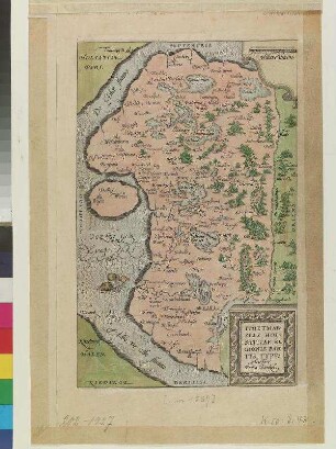 Thietmarsiae, Holsaticae Regionis Partis Typus. Auctore Petro Boeckel.