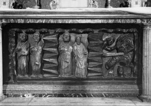 Die Apostel Jakobus, Paulus, Thomas und Thaddäus und die heiliger Abdon und Sennen