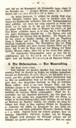 3. Die Reformation. Der Bauernkrieg.