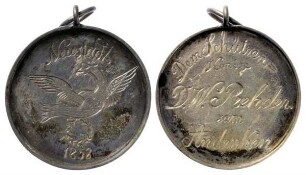 Neustadt / Holst.: Tragbare Schützenmedaille
