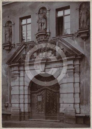 Portal am Amthaus von Schloss Muskau