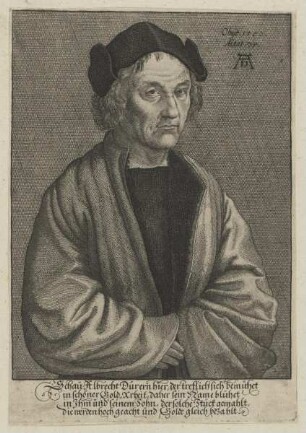 Bildnis des Albrecht Dürer der Ältere