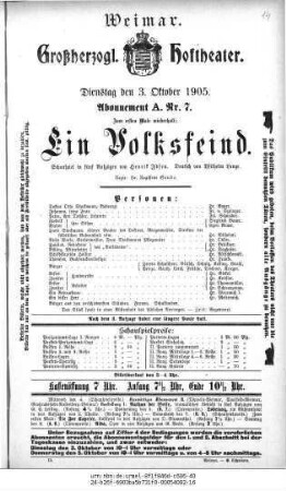 Ein Volksfeind