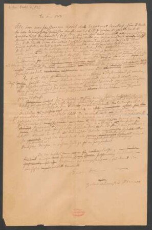 Brief an Großherzog> Karl Alexander <Sachsen-Weimar-Eisenach : 1900