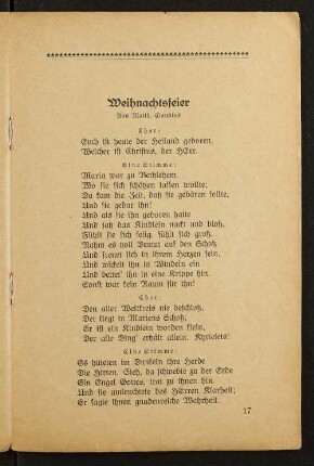 Weihnachtsfeier