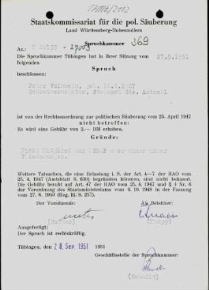 Volkwein, Peter