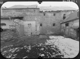 Plauen. Reste der Stadtmauer (am Obergraben)