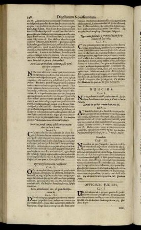 Officium Judicis. - Originale.