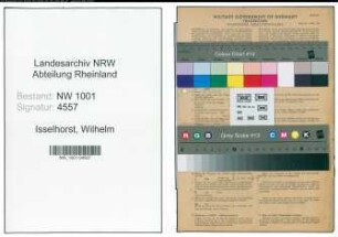 Entnazifizierung Wilhelm Isselhorst, geb. 19.10.1904 (Justizinspektor)