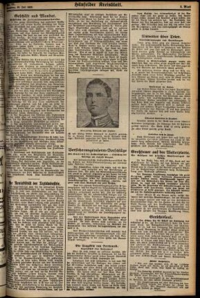 Zweite Ausgabe vom Dienstag, den 30. Juli 1929.