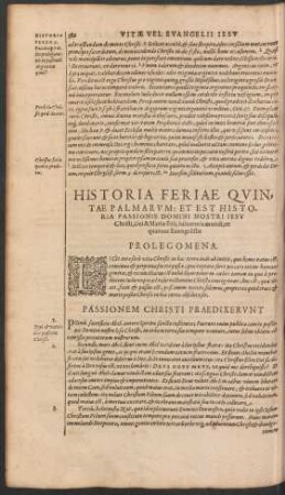 Historia Feriae Quintae Palmarum: Et Est Historia Passionis Domini Nostri Iesu Christi, Dei & Mariae Filii ...