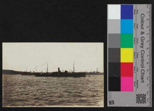 Hilfskreuzer "Wolf" in Kiel 1918