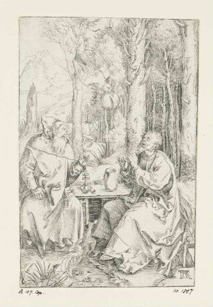 Heilige Einsiedler Antonius und Paulus