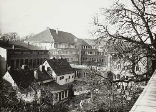 Güstrow, Wall. Landesbauernschaftsgebäude (später Sowjetisches Hospital) (1933/1934; A. Kegebein). Ansicht vom Wall