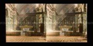 Innenansicht der Kirche Monto Livetto, Neapel