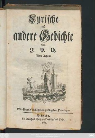 Lyrische und andere Gedichte