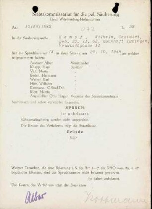 Kempf, Wilhelm