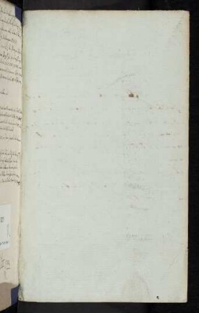 Vorsatz mit handschriftlichem Eintrag