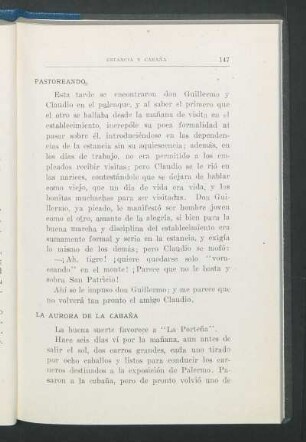 La aurora de la cabaña