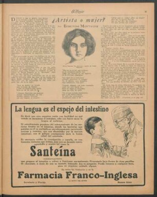 ¿Artista o mujer?