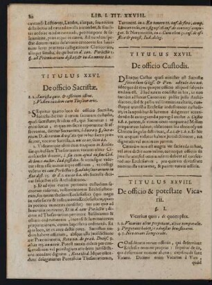 Titulus XXVII.