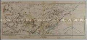 Blatt Otawi (Otavi) der Kriegskarte Deutsch-Südwestafrika mit eingezeichneten Postämtern, Heliographenlinien und -stationen sowie Siedlungsgebieten der einheimischen Bevölkerung
