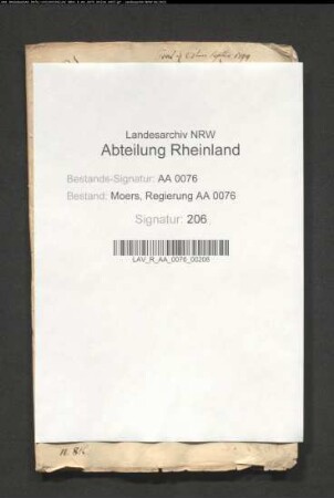 Salarienkassen-Rechnungen mit Belegen und Niederschlagsdekreten X