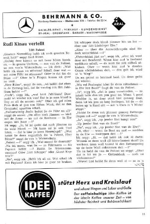 Rudl Kinau vertellt : Lütt Patent