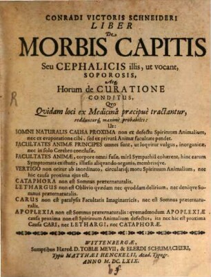 Liber de morbis capitis