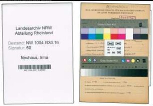 Entnazifizierung Irma Neuhaus , geb. 14.04.1904 ()