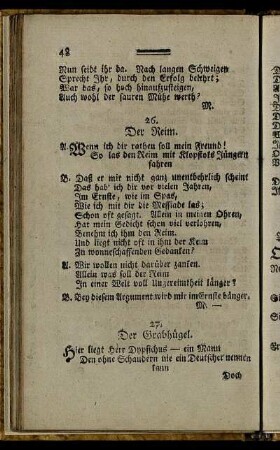 27. Der Grabhügel.