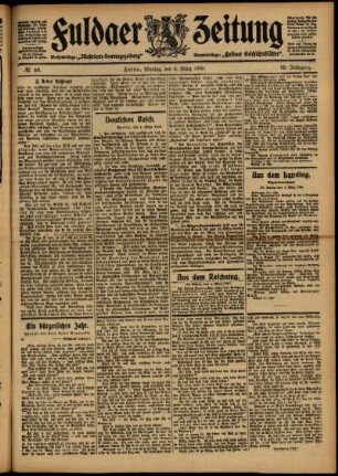 Ausgabe vom Montag, den 06. März 1905.