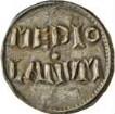Pfennig Kaiser Ludwigs des Frommen aus Mailand, 814-840