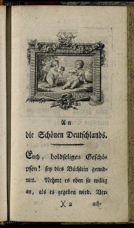 An die Schönen Deutschlands