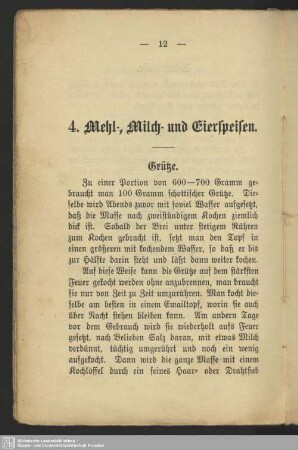 4. Mehl-, Milch- und Eierspeisen