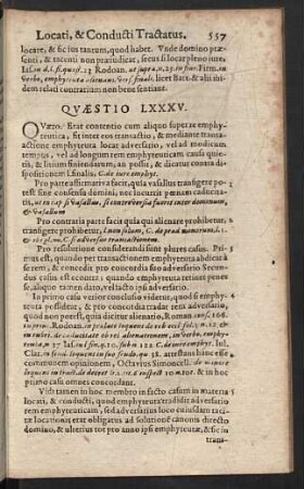 Quaestio LXXXV. - CXIX.