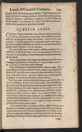 Quaestio LXXXV. - CXIX.