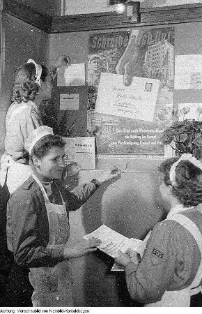 Konsumgenossenschaft, Briefzirkel, Dezember 1952