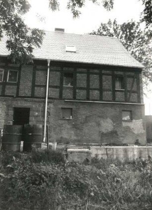 Crottendorf (Kreis Annaberg), Güterweg 156. Gehöft. Wohnstallhaus