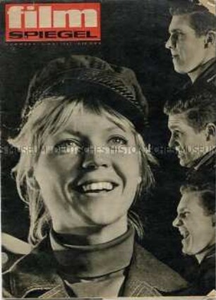 Filmzeitschrift der DDR "film spiegel" u.a. zum VII. Parteitag der SED