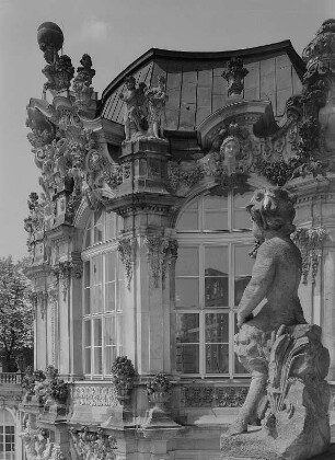 Dresden. Zwinger, Wallpavillon